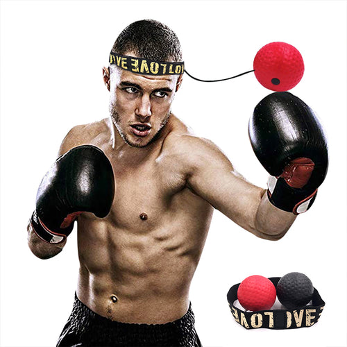 Boxing Reflex Ball Speed Ball with Headband! Challenge Yourself..